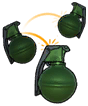 Grenade Trail: Domino in-game icon